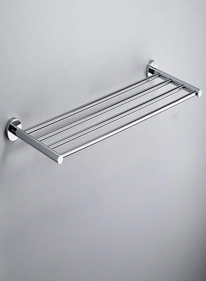 MINGFANITY 2-Tier Towel Racks for Bathroom Wall Mount, Bath Towel Holders for Toilet Kitchen Double Towel Hanger, 30 inch Towel Shelves Stainless Steel, Polished Finish - Image 4